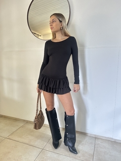 Vestido volados - Topacio Clothing