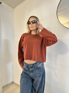 Sweater terracota