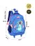 Mochila de Rodinha Stitch Azul Quadriculado Beijos Luxcel na internet
