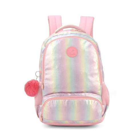 Mochila Barbie Rosa Luxcel