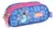 Estojo 3 Divisórias Stitch Azul Beijos