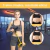 Elástico Extensor para Exercícios com Apoio nos Pés Multifuncional Musculação Academia Pilates Yoga Fisioterapia Ar Livre - Mel Mix Presentes