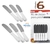 Kit com 6 Espátulas Colher Espalhar Passar Manteiga Requeijão Geleias - comprar online
