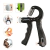 Hand Grip Aparelho Fortalecimento Mãos Punhos Fisioterapia com Regulagem e Marcador - Mel Mix Presentes