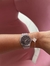 Relógio Premium Casio redondo - Prata fundo preto