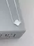 Choker trevo maior branco