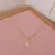 Choker ponto luz zircônia BF