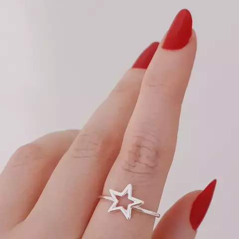 Anel regulável Estrela
