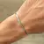 PULSEIRA MASCULINA FITA 2.5MM - 20CM (AÇO INOX)