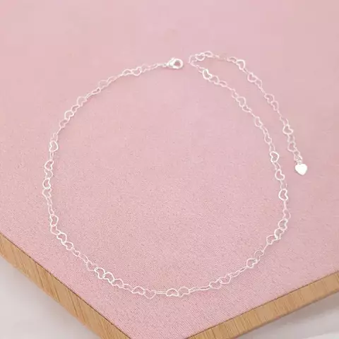 Choker coração 3,5MM