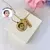 Colar Personalizado Medalha M + Plaquinha P Dourado