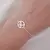 Pulseira borboleta círculo