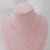 Colar bolas lisas e craqueladas 5MM - comprar online