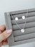 Conjunto circulo ondulado (COLAR + BRINCO)
