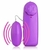Vibrador Femino Bullet Cápsula Única - Roxo