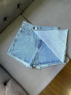 Short Pollera SADIE Celeste en internet