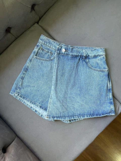 Short Pollera SADIE Celeste - comprar online