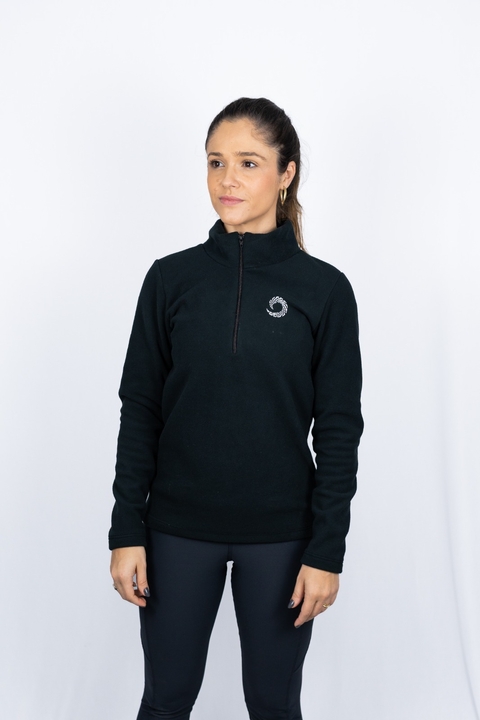 Moletom feminino Soft Compass Preto