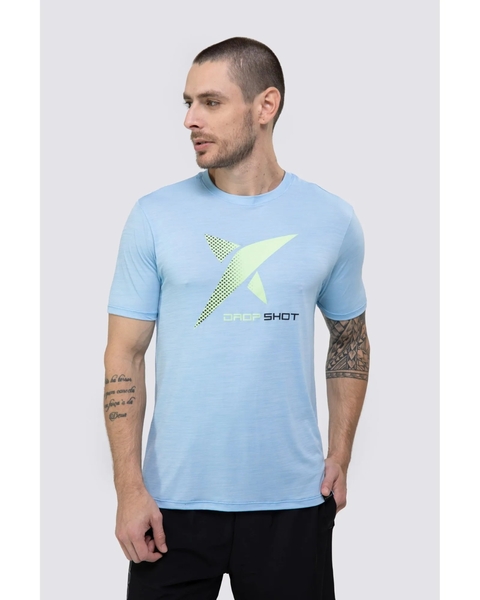 Camiseta Drop Shot Game 2.0 Azul Claro