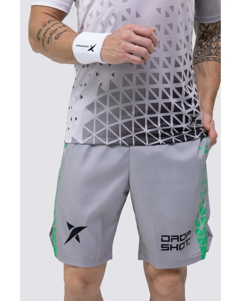 Short masculino DROP SHOT THALES 3.0 Cinza