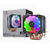 GMRGB 6 tubos de calor CPU Cooler Fan 4Pin PWM RGB PC Silencioso Intel LGA 1700