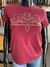 Camiseta Feminina República Caipira - Western Classic - Bordô