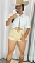Shorts Feminino Texas Farm - Bege - comprar online