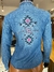 Camisa Feminina Dock´s Bordada - Jeans - comprar online