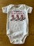 Body Infantil Feminino - Baby Ranch Manga Curta - Boots