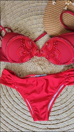 Top Coracao Meia-taça - Ref. SMFM0005 - SUMMER ON Moda Praia