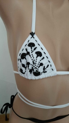 Top Cortininha White and Black- Ref. SCRM0003 na internet