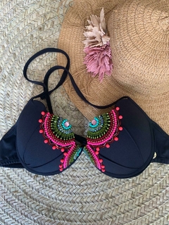Top Concha Beija Flor - Ref. SMFLGG001 - SUMMER ON Moda Praia