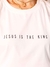 Tshirt Jesus Is The King - comprar online
