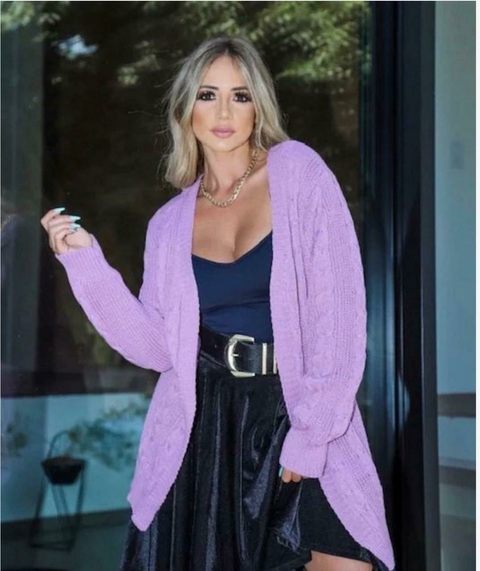 Casaco maxi lã - comprar online
