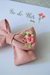 Laço aconchego PP rose flores - comprar online