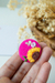 Botão rosa pink girassol | unidade