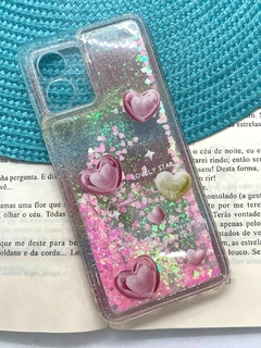 Capa de celular compatível com Moto G53 5G com Liquido Dentro - oilojinhadafla