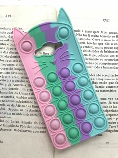 Capa de celular compatível com Galaxy J2 Prime e Gran Prime Anti Estresse Pop It - oilojinhadafla