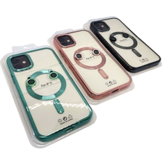 Capa de celular compatível com iPhone 11 Normal MagSafe com conjunto de Lentes