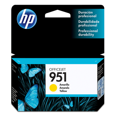 Cartucho de Tinta HP 951 Amarilla Original
