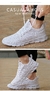 Tênis de corrida respirável Lace-Up Light para homens, tênis de corrida, anti na internet