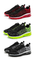 Tênis Unisex Respirável Running, Air Cushion Trainers, Sapatos de Caminhada, C na internet