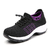 Sapatos Elásticos Esportivos para Mulheres, Sapatos de Caminhada, Treinadores,