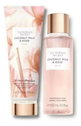 Kit Body Splash + Hidratante Victoria's Coconut Milk