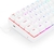 TECLADO MECANICO GAMER DRAGONBORN RGB BRANCO SWITCH AZUL ABNT2 - COM FIO
