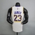 Los Angeles Lakers 75th Anniversary Branca - Lebron James #23 na internet