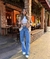 CALÇA JEANS WIDE LEG