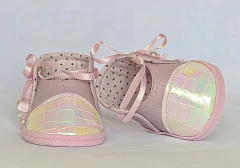 Sapatilha C/brilho 6,5cm- Rosa - comprar online