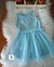 Vestido em tule com brilho