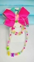 Kit luxo Laços + Pulseiras+Colar na internet